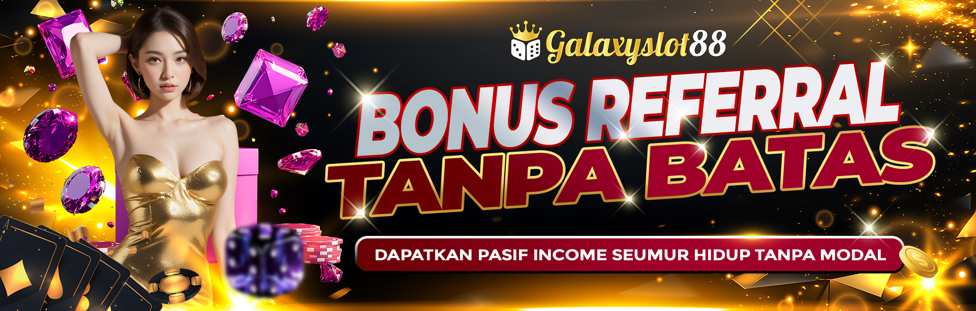 BONUS REFFERAL SEUMUR HIDUP