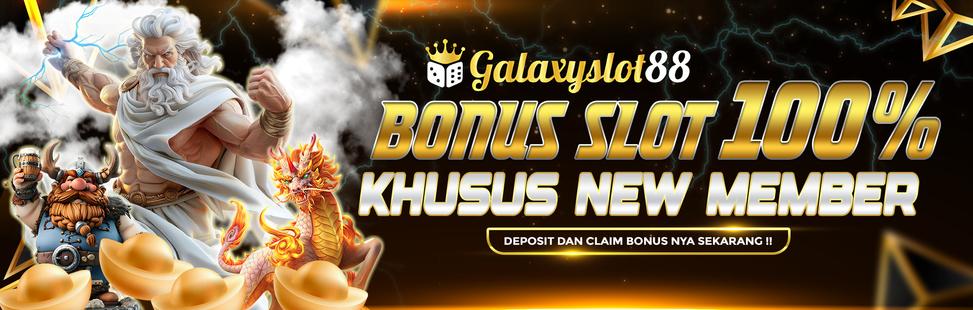 BONUS NEW MEMBER CASHBACK 100%
