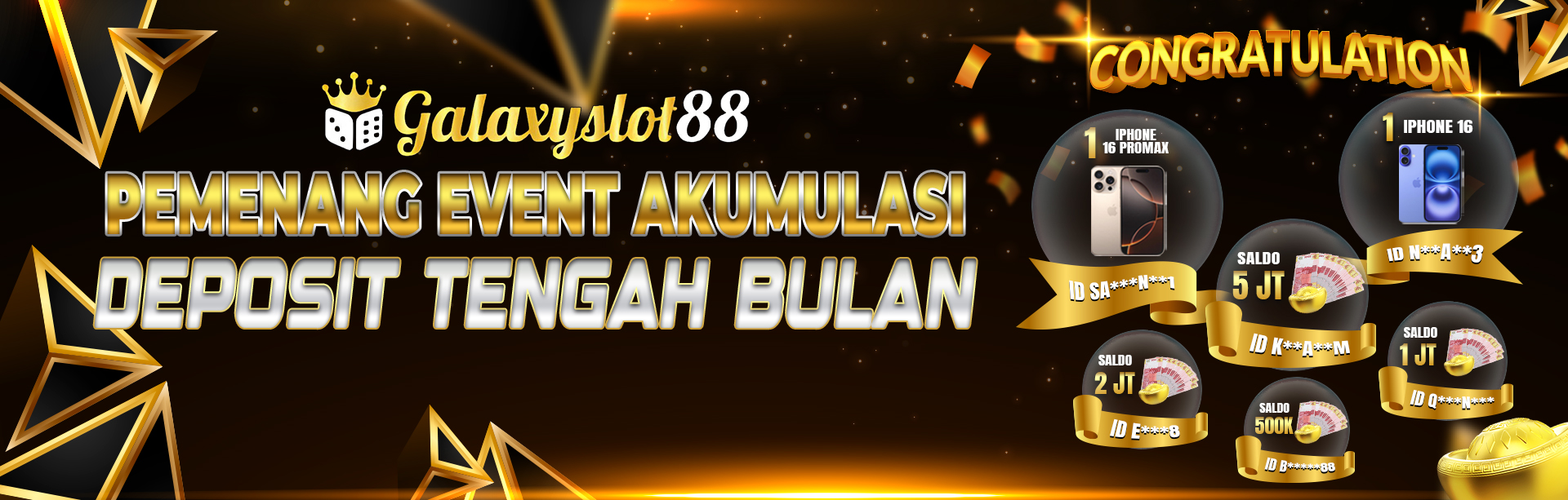 PEMENANG AKUMULASI DEPOSIT BULAN OKTOBER