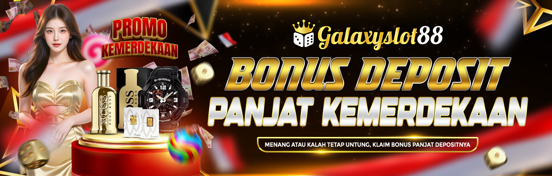 BONUS DEPOSIT PANJAT KEMERDEKAAN