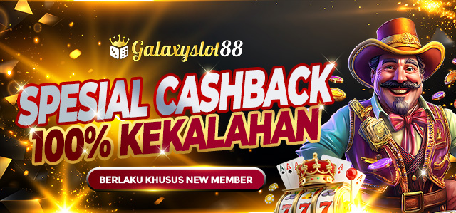 BONUS NEW MEMBER CASHBACK 100%