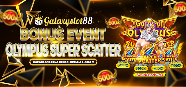 BONUS SCATTER OLYMPUS SUPER SCATTER	