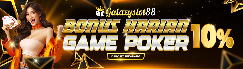 BONUS HARIAN POKER 10%