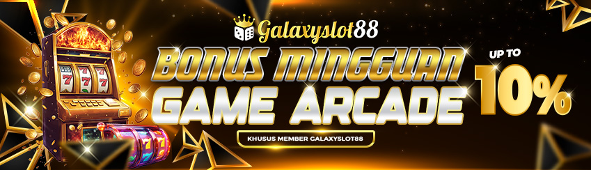 BONUS CASHBACK MINGGUAN ARCADE 10%